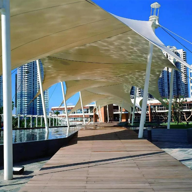 策勒县膜结构景观棚