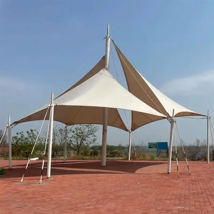 策勒县膜结构景观棚