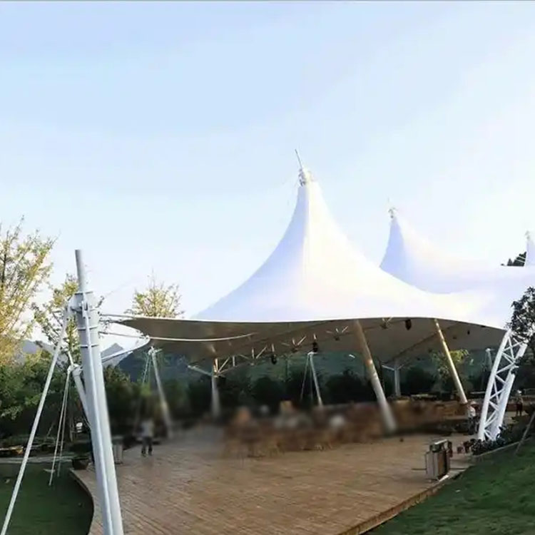 策勒县膜结构景观棚