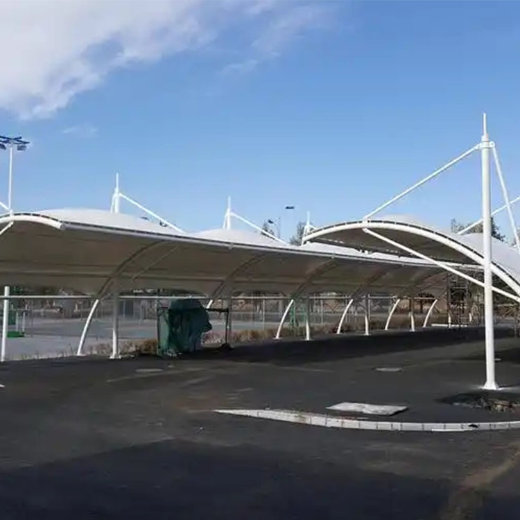 策勒县膜结构电动车棚