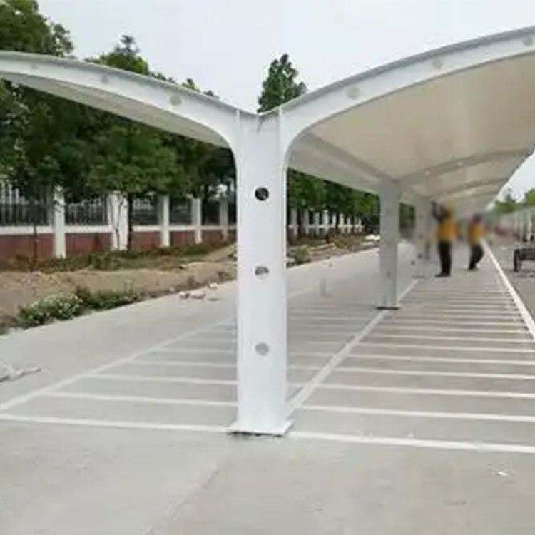 策勒县膜结构电动车棚