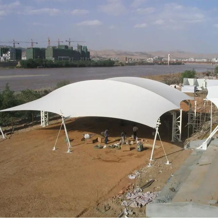 策勒县膜结构汽车棚